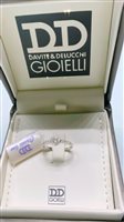 Ringe Davite & Delucchi Dame CLASSIC LINE in Weißgold Diamante 0.31 Ct AA 032317 - AA 032317